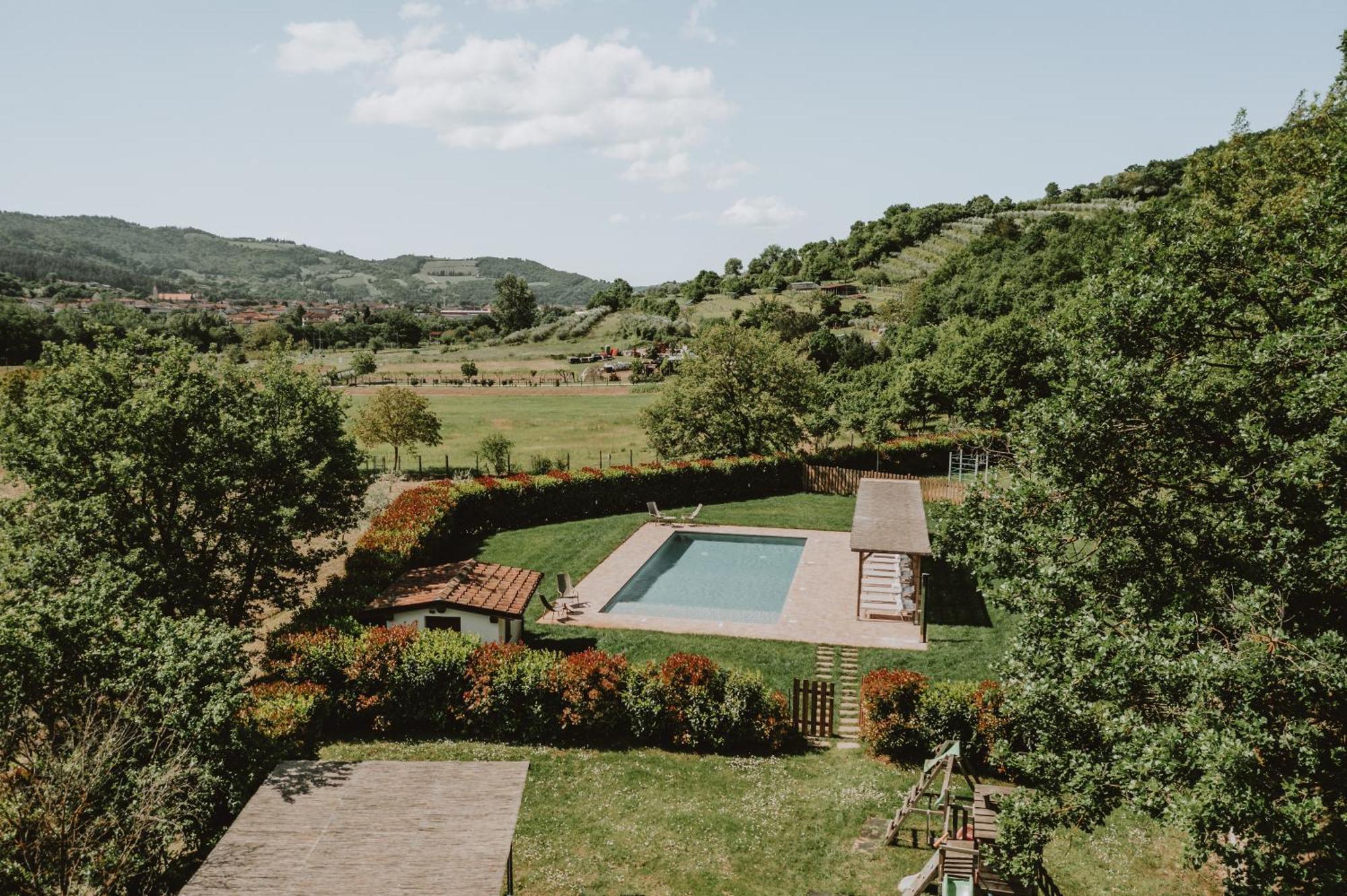 Baciano Azienda Agrituristico Venatoria Capolona Exterior foto
